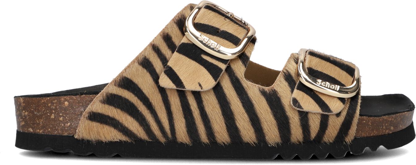 Scholl Slippers
Dames Noelle Print Led, Maat: 36, Materiaal: Ponyhair, Kleur: Beige