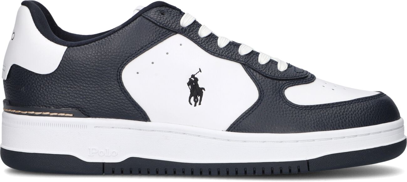 Ralph Lauren Lage Sneakers Heren Mastercourt, Maat: 39, Materiaal: Leer, Kleur: Wit