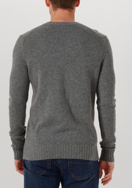 Grijze LEURINK KNIT Trui RIFREDO O-NECK - large
