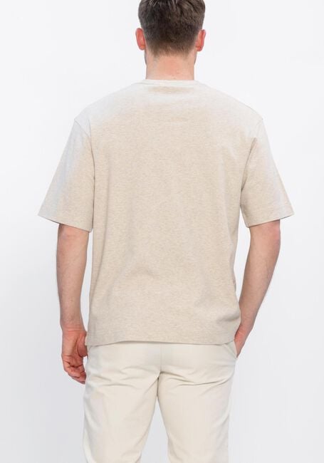 Beige PROFUOMO T-shirt T-SHIRT CREW NECK HEAVY COTTON - large