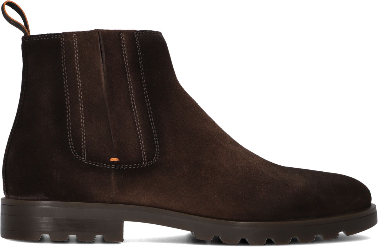 Santoni Boots
Heren Sue Cheslea Gz, Maat: 41,5/42, Materiaal: Suède, Kleur: Bruin