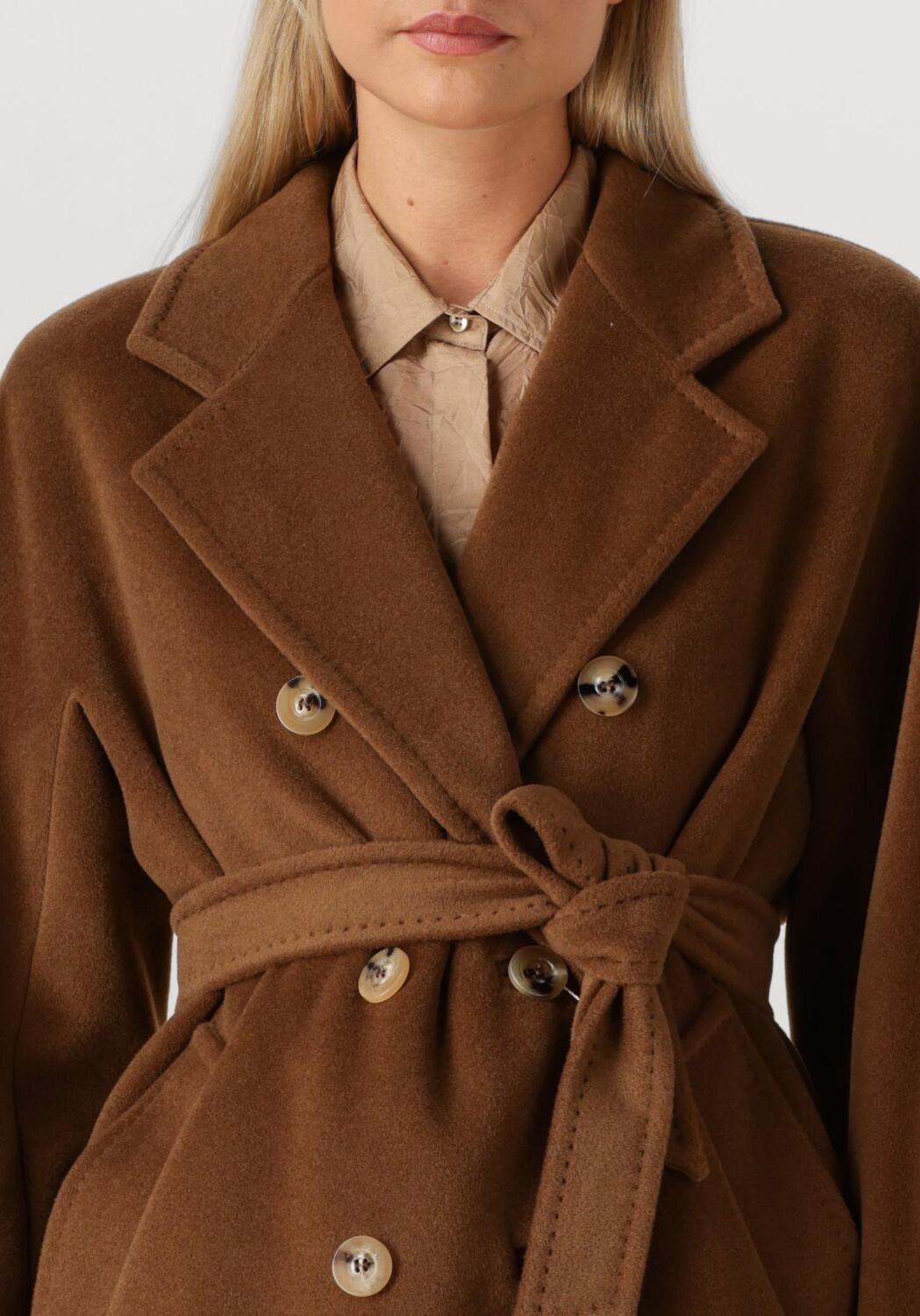 Bruine MAX MARA Mantel MADAME - large
