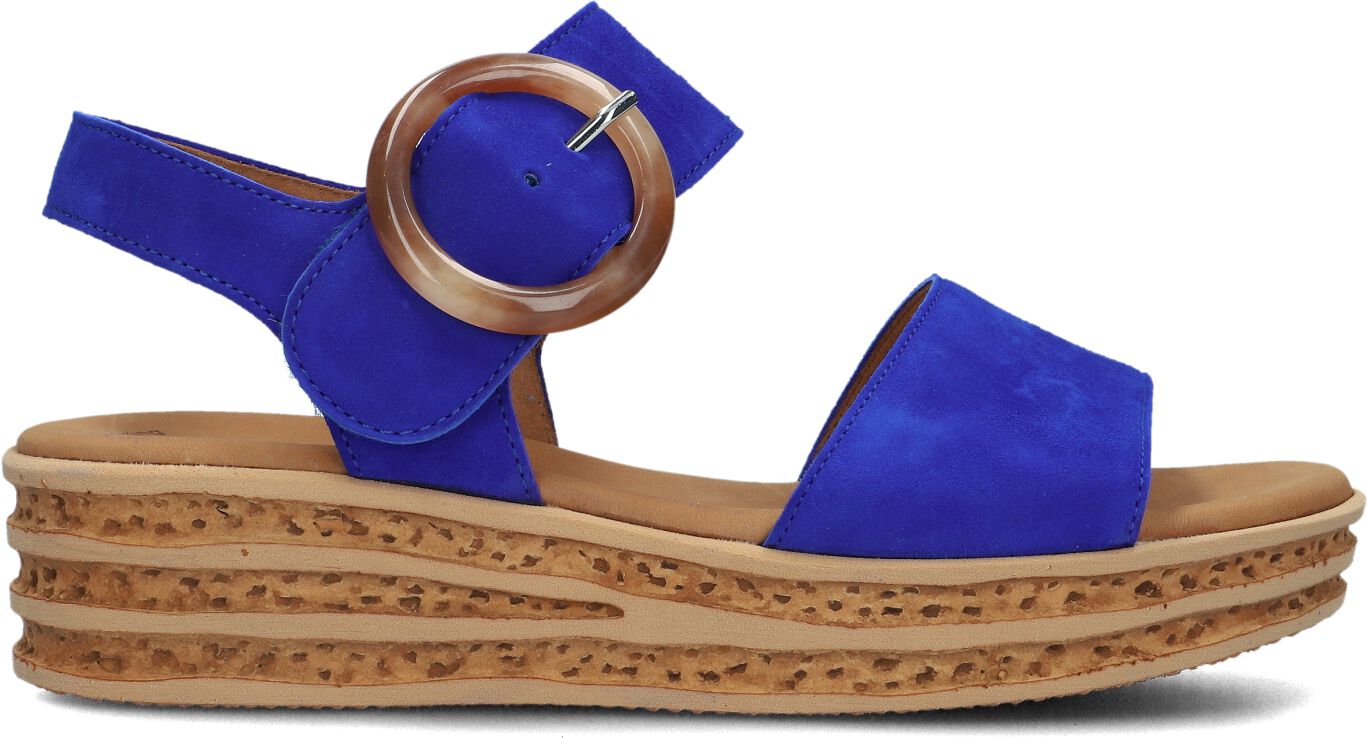 Gabor Sandalen
Dames 550.2, Maat: 38,5, Materiaal: Suède, Kleur: Blauw