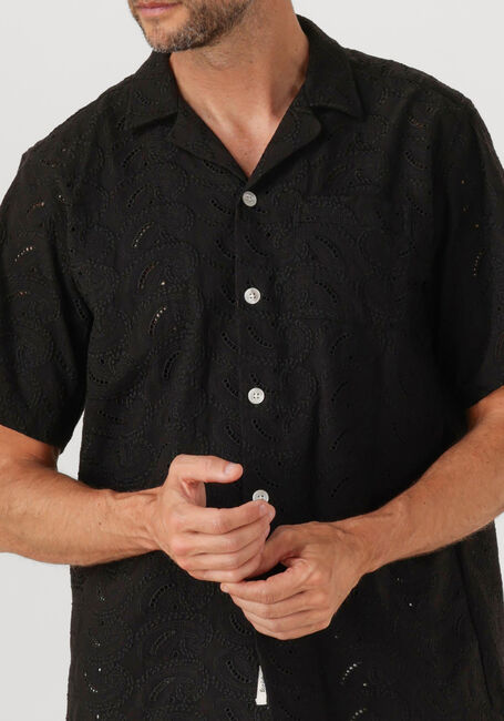 Zwarte FORÉT Casual overhemd LEO PAISLEY SHIRT - large