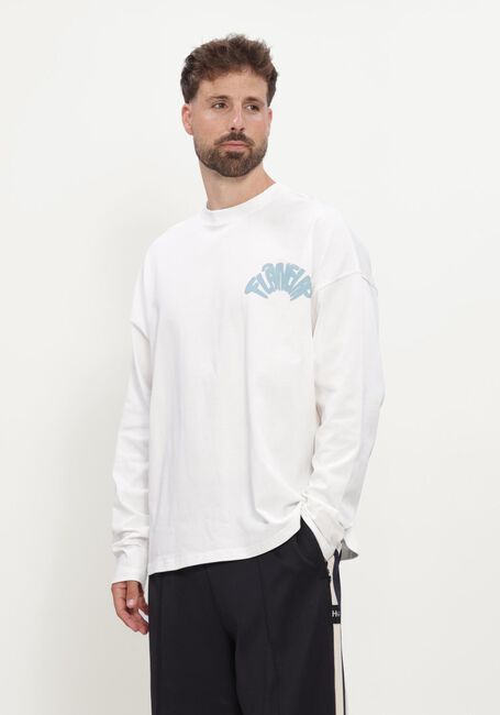 Witte FLANEUR T-shirt FLANEUR SOUNDS GOOD LONG SLEEVE - large