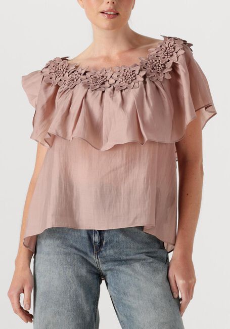 Roze COPENHAGEN MUSE Top MOLLY BLOUSE - large