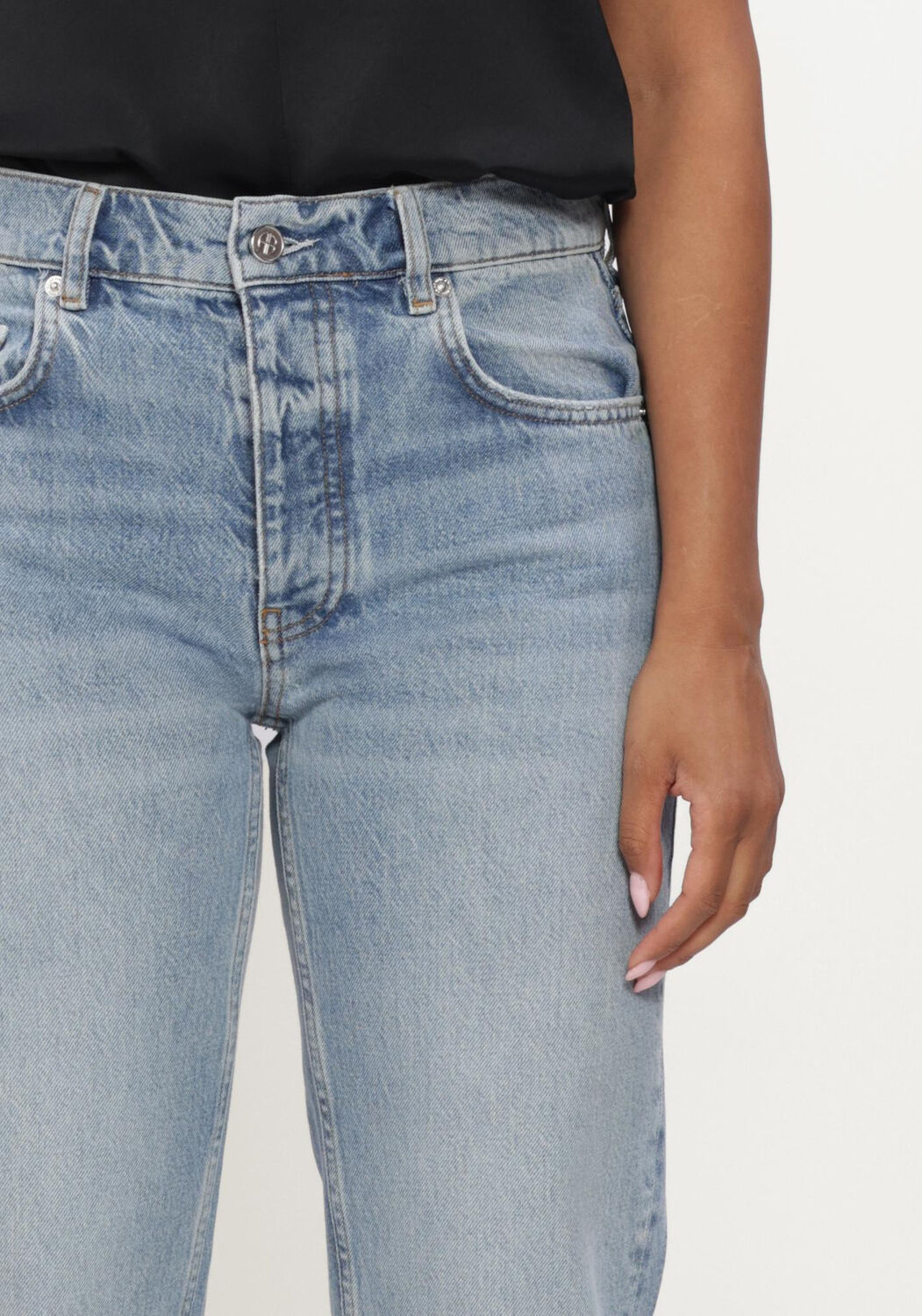 Lichtblauwe ANINE BING Mom jeans KATE JEAN - large