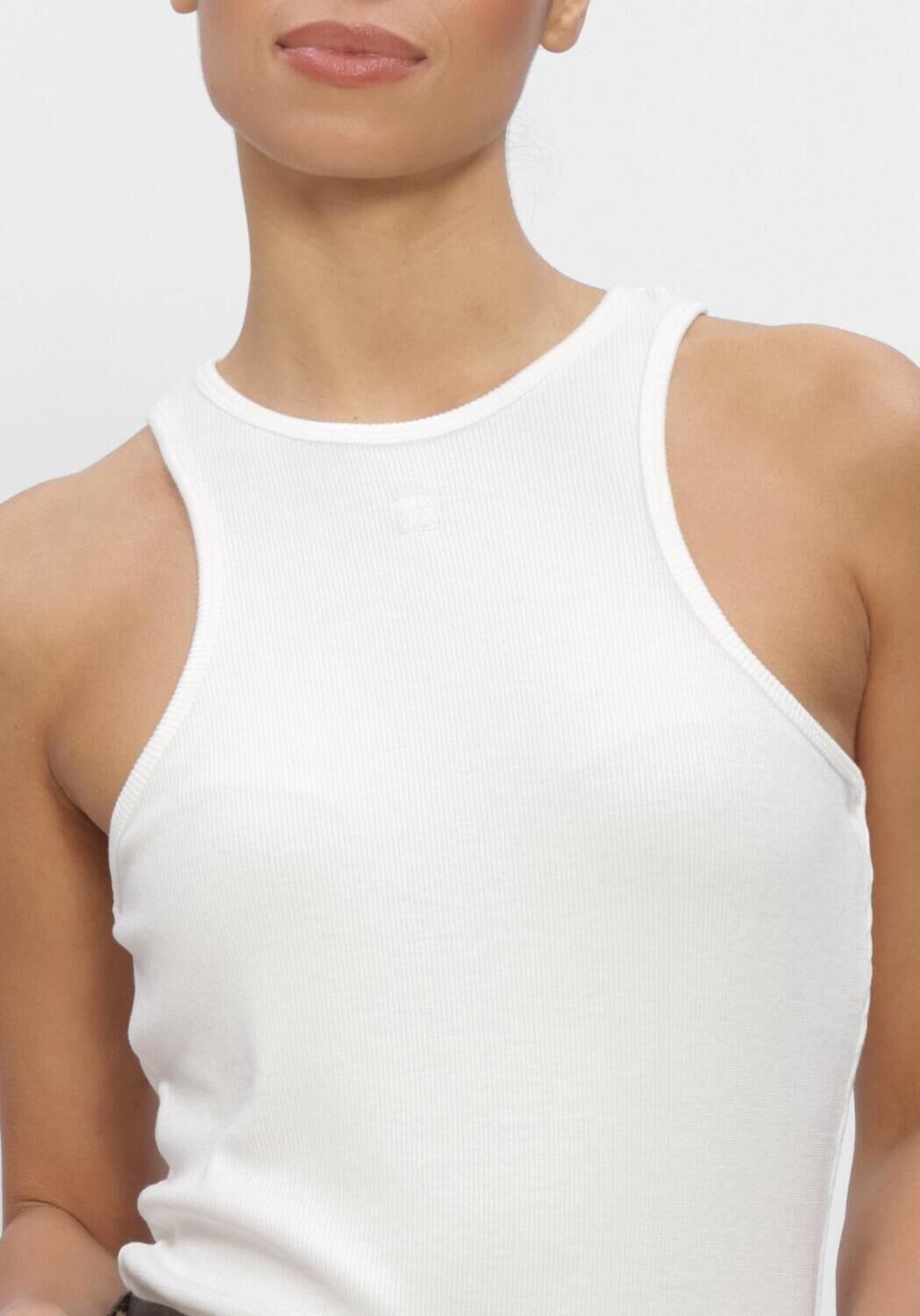 Creme ANINE BING Top COLE TANK CREAM - large