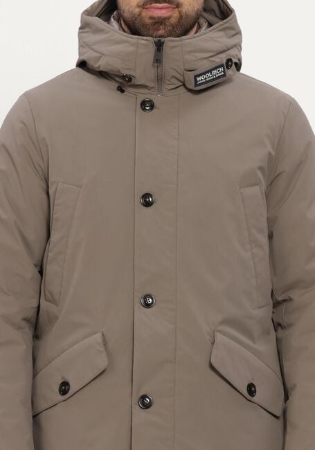 Taupe WOOLRICH Parka's STRETCH PARKA - large