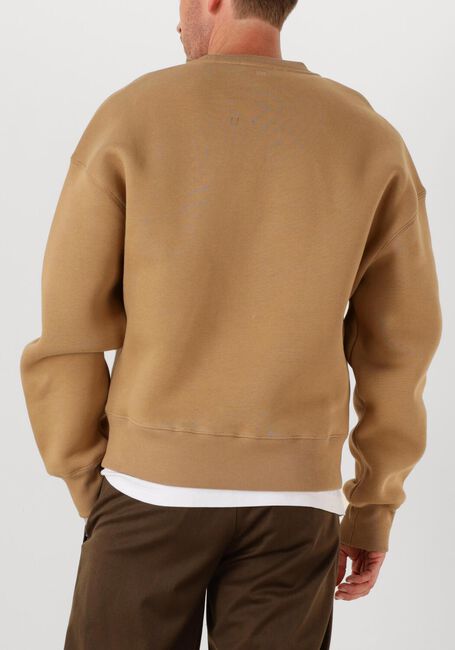 Camel AMI PARIS Trui EMBOSSED SWEATSHIRT - large