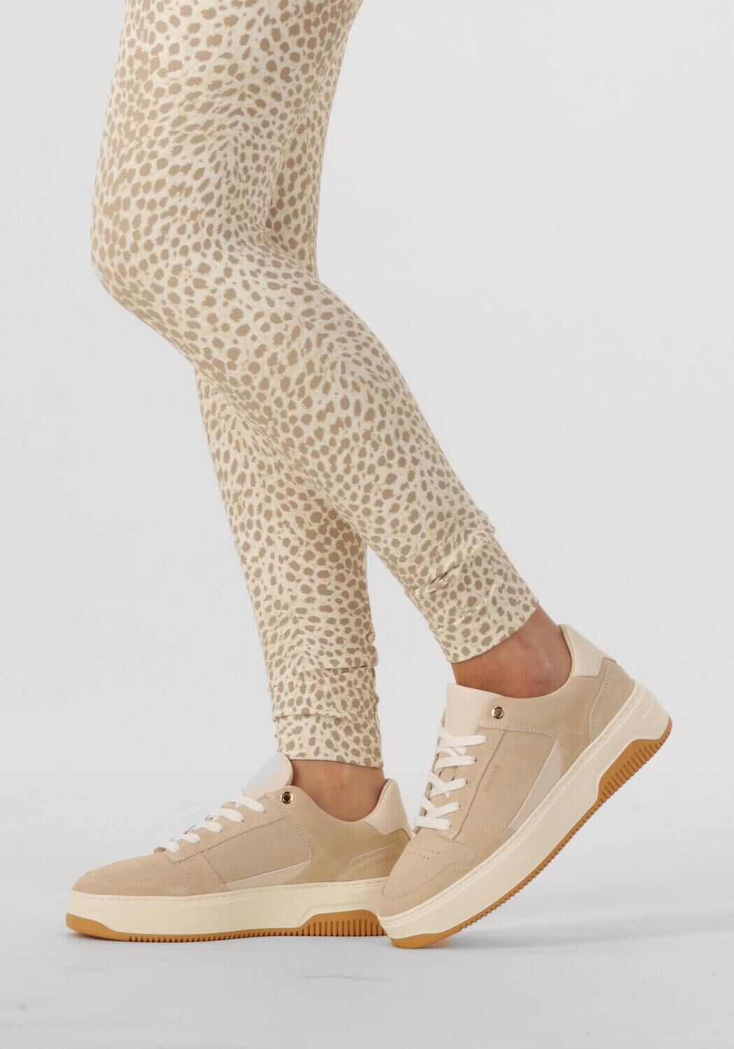 Beige NUBIKK Lage sneakers BASKET COURT MIELE - large