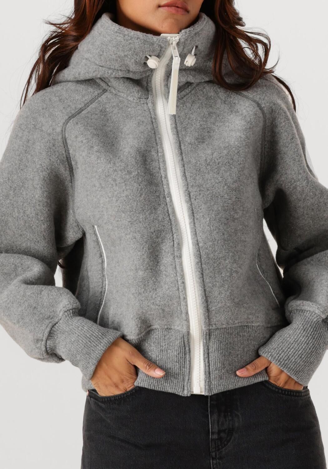 Grijze CANADA GOOSE Jack CHILLIWACK FLEECE BOMBER - large