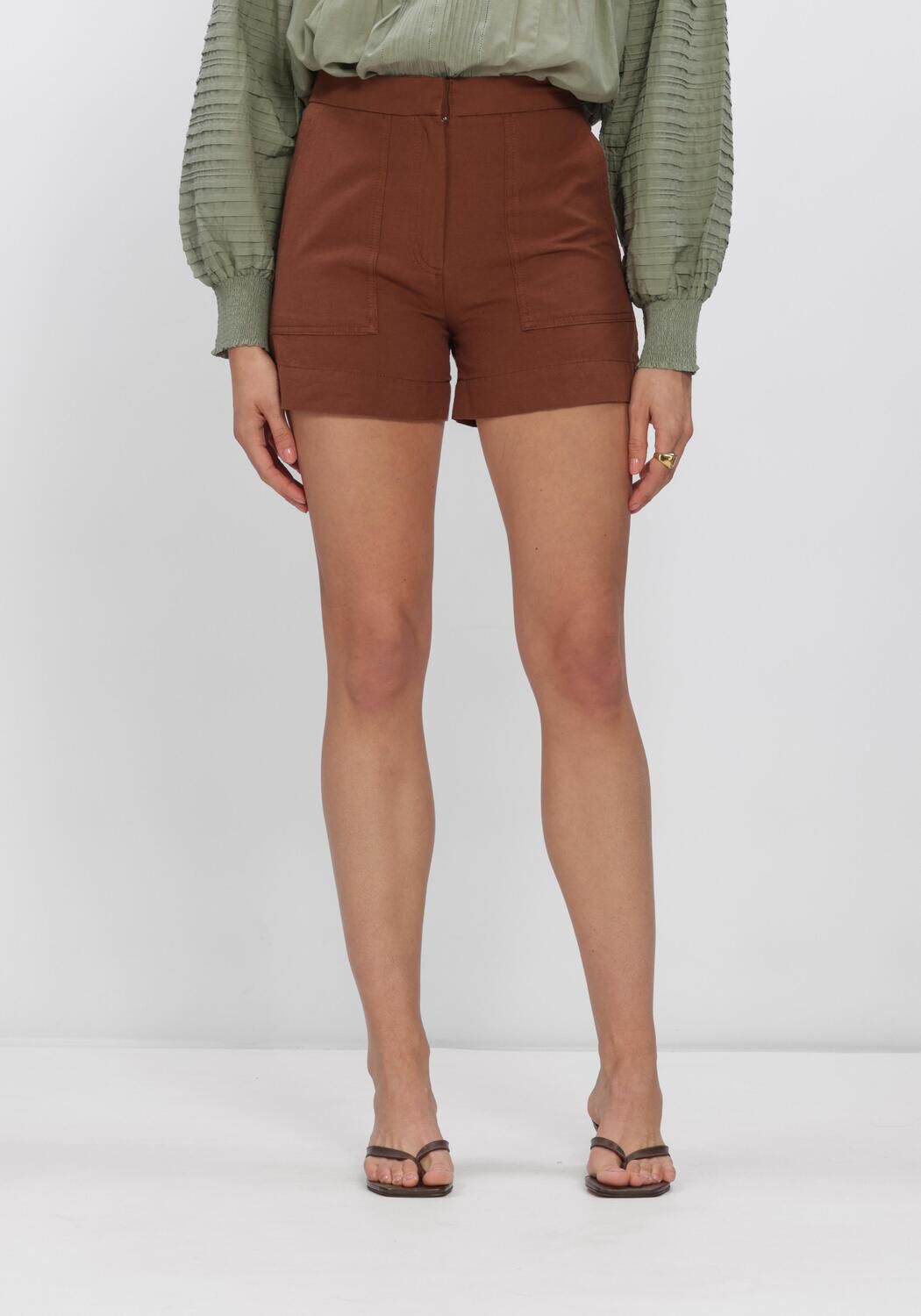 Bruine VANESSA BRUNO Korte broek GRAVIERE - large