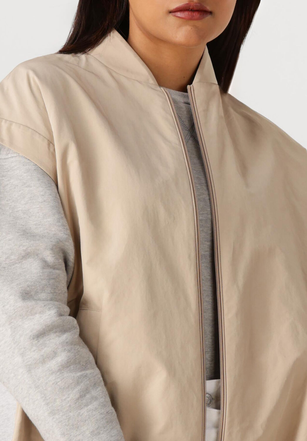 Beige MAX MARA Bodywarmer LIMOSA - large