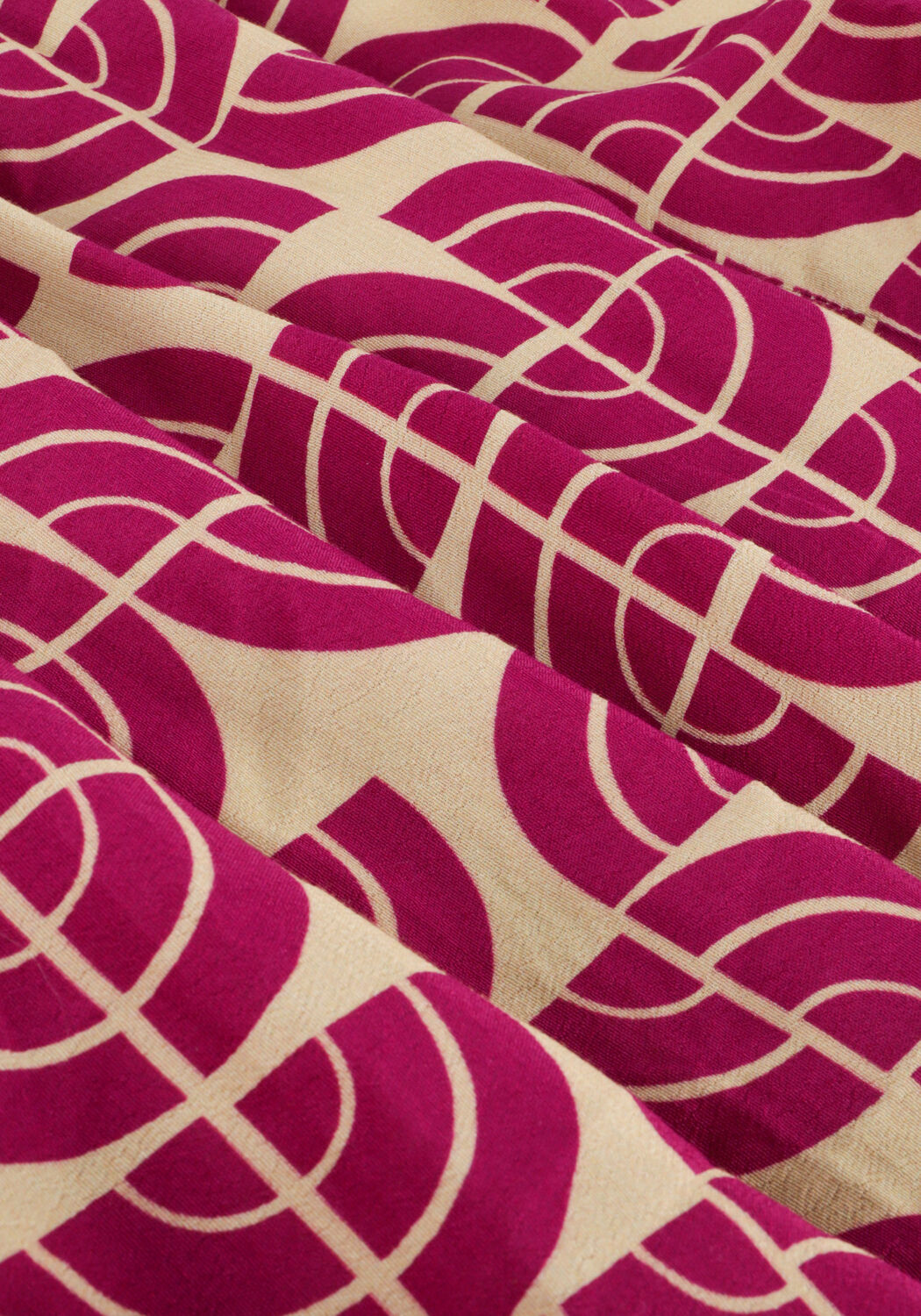 Paarse AMAYA AMSTERDAM Mini jurk CATE DRESS - large