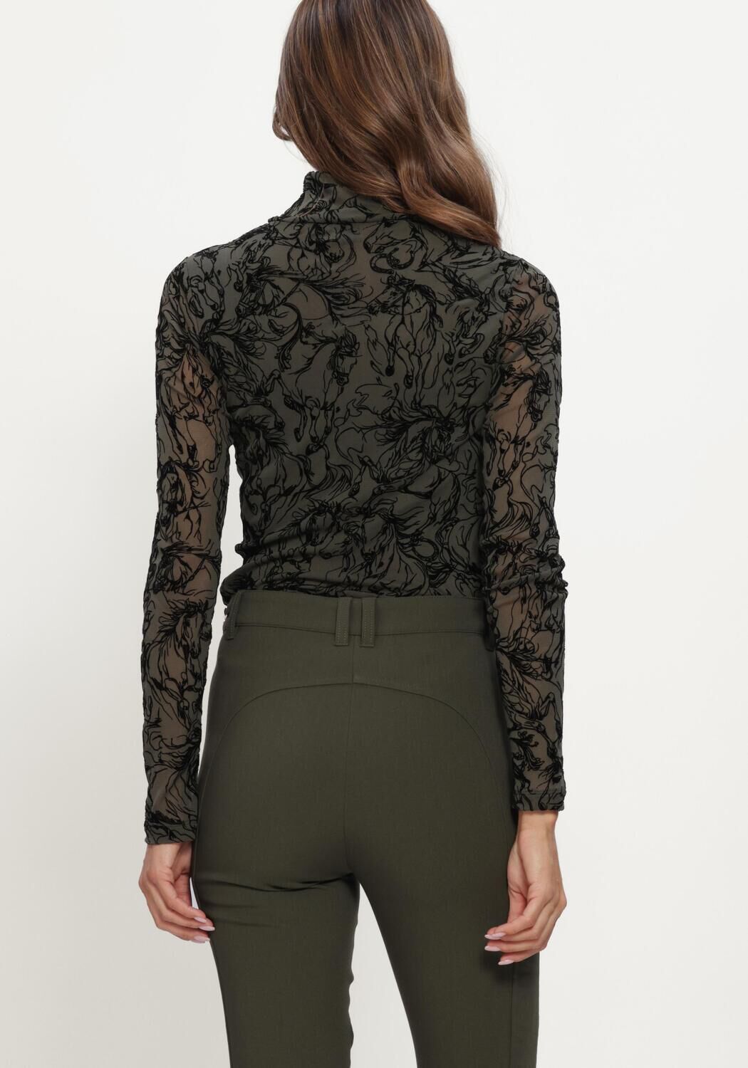 Groene MARC CAIN COLLECTION Top T-SHIRT - large