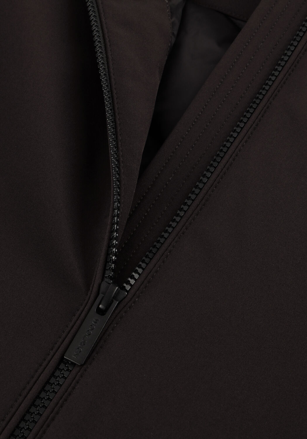 Zwarte WOOLRICH Jack FIRTH DOWN PARKA - large