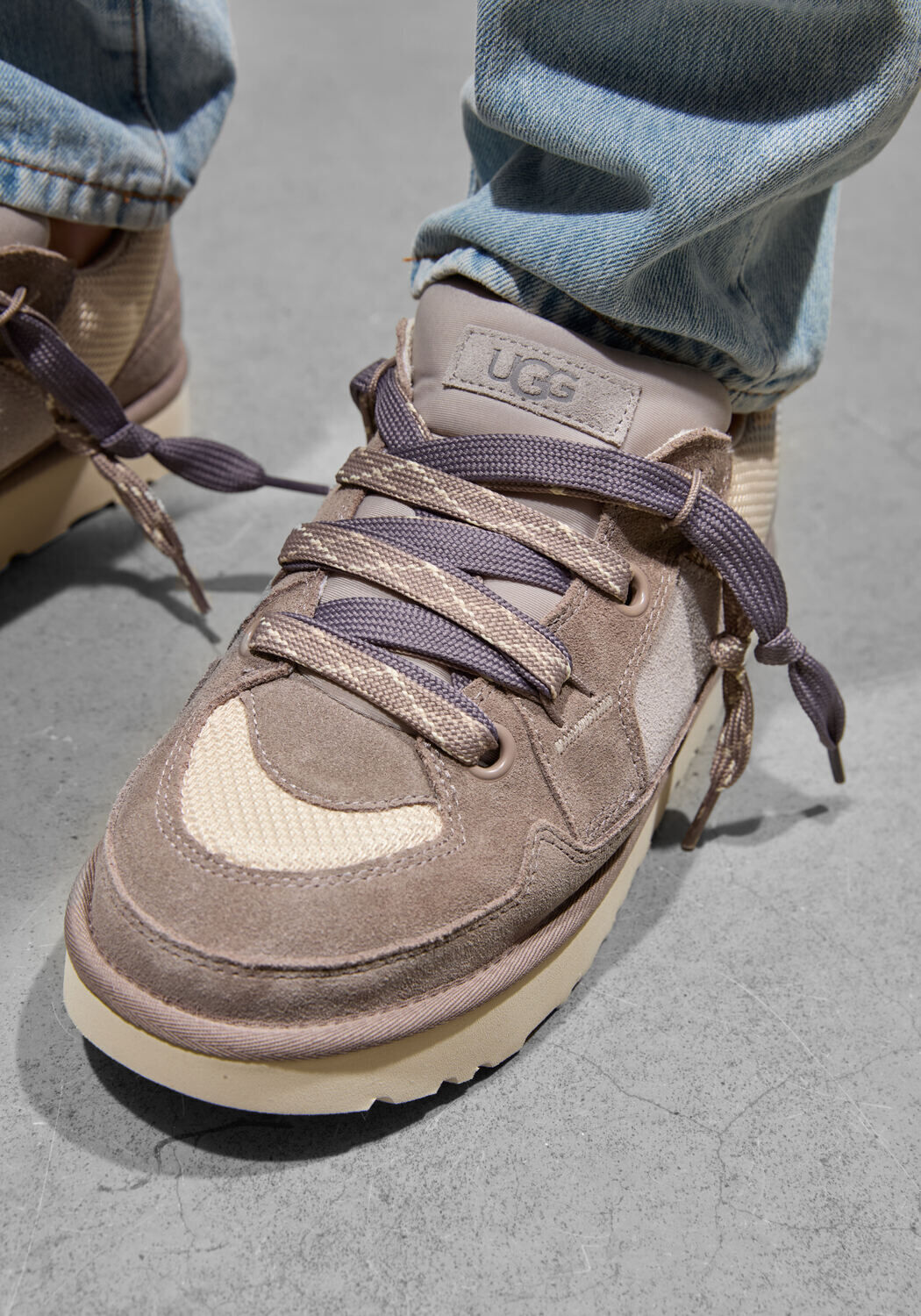 Taupe UGG Lage sneakers M LO LOWMEL - large