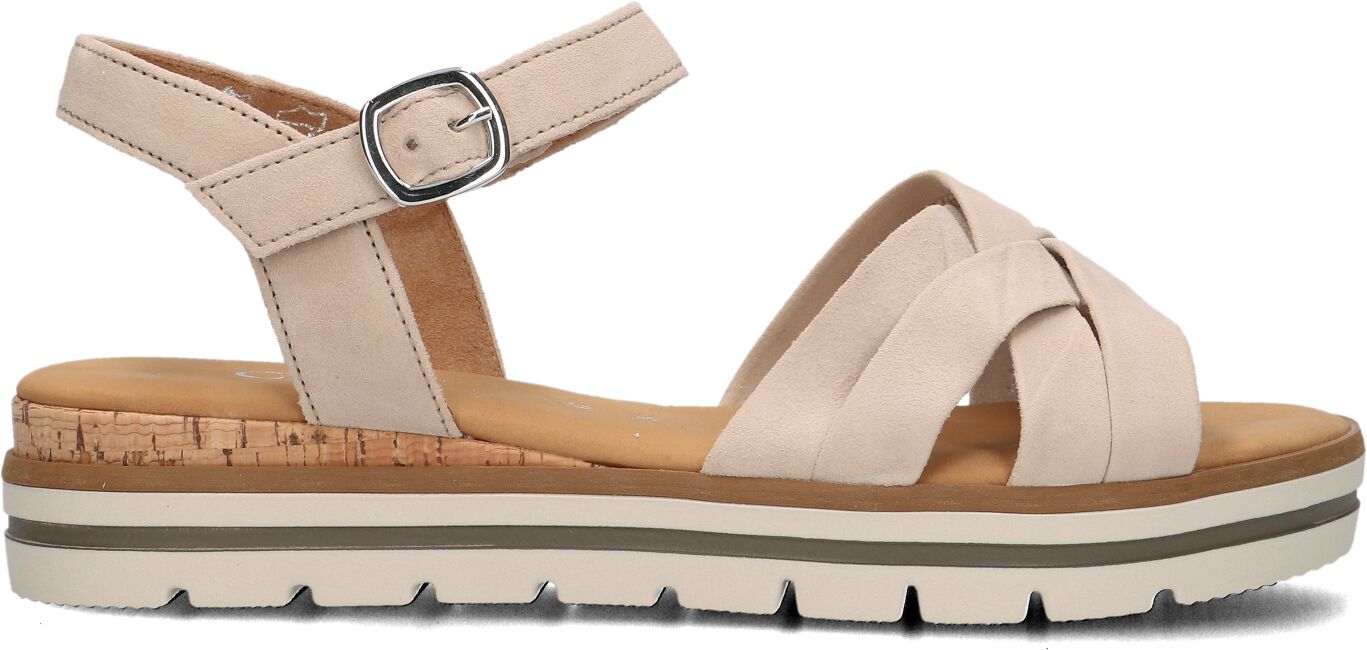 Gabor Sandalen
Dames 083.3, Maat: 43, Materiaal: Suède, Kleur: Beige