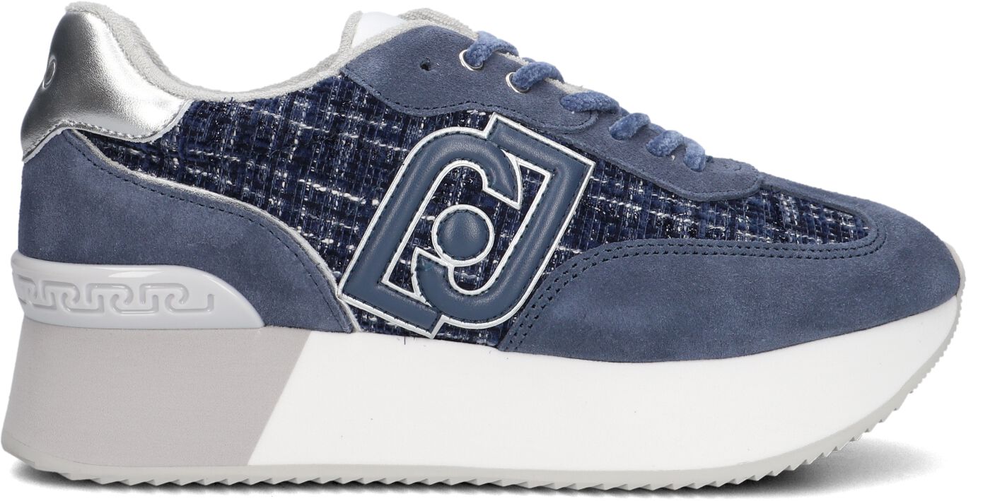 Liu Jo Lage Sneakers Dames Dreamy 02, Maat: 38, Materiaal: Suède, Kleur: Blauw