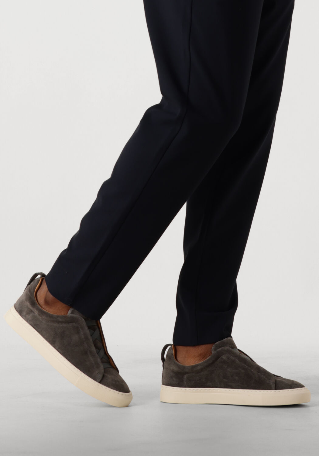 Grijze NOKWOL Lage sneakers CONNOR - large