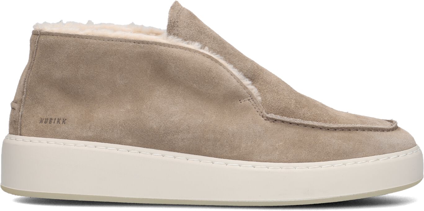 Nubikk Instappers
Heren Jiro Suo Fur, Maat: 45, Materiaal: Suède, Kleur: Taupe