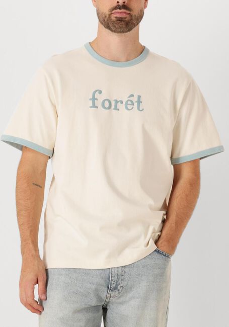 Ecru FORÉT T-shirt TIDE T-SHIRT - large