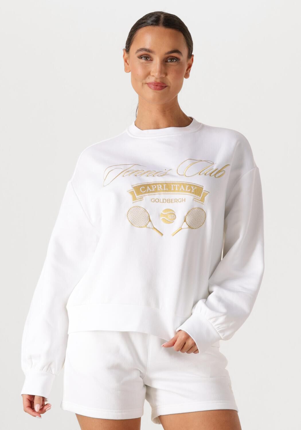 Goldbergh Trui Dames Brunie Sweater, Maat: S, Kleur: Wit afbeelding
