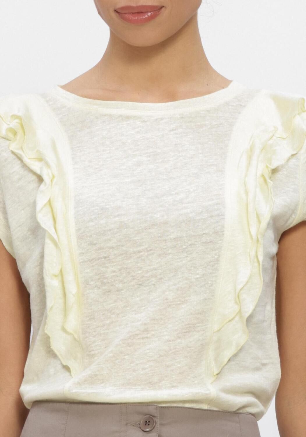 Gele LUISA CERANO Tops & T-shirts 338358/7687-00 - large