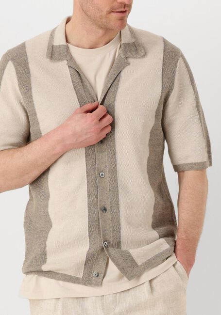 Beige PROFUOMO Polo POLO CAMP BUTTON TH - large