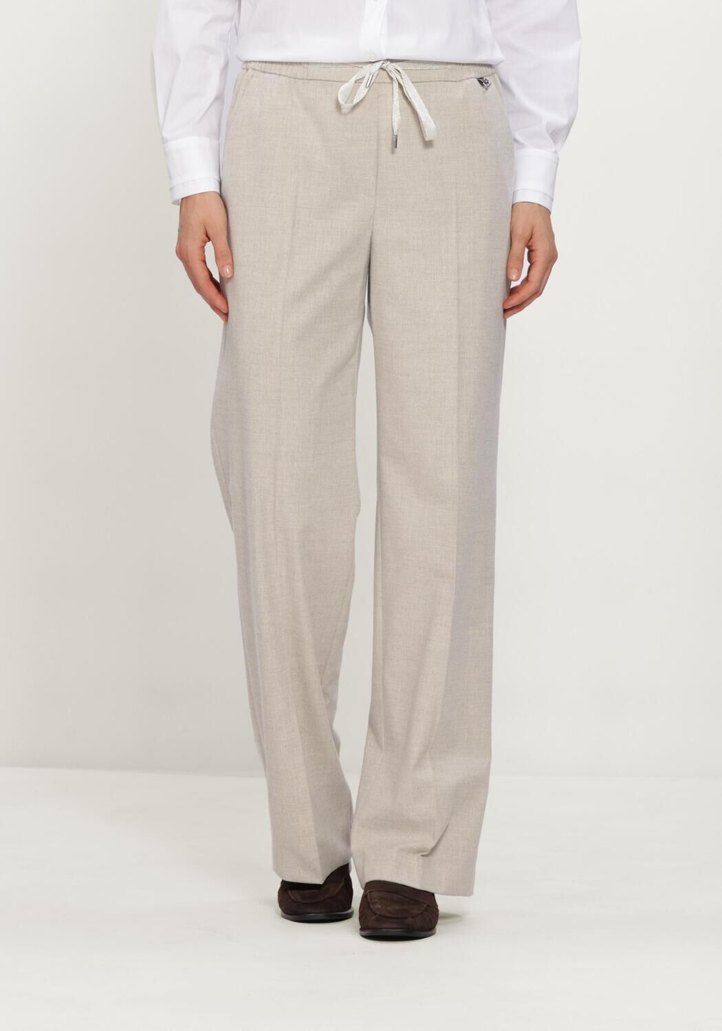 Beige MARC CAIN PANTS Pantalon BP 81.48 W07 - large