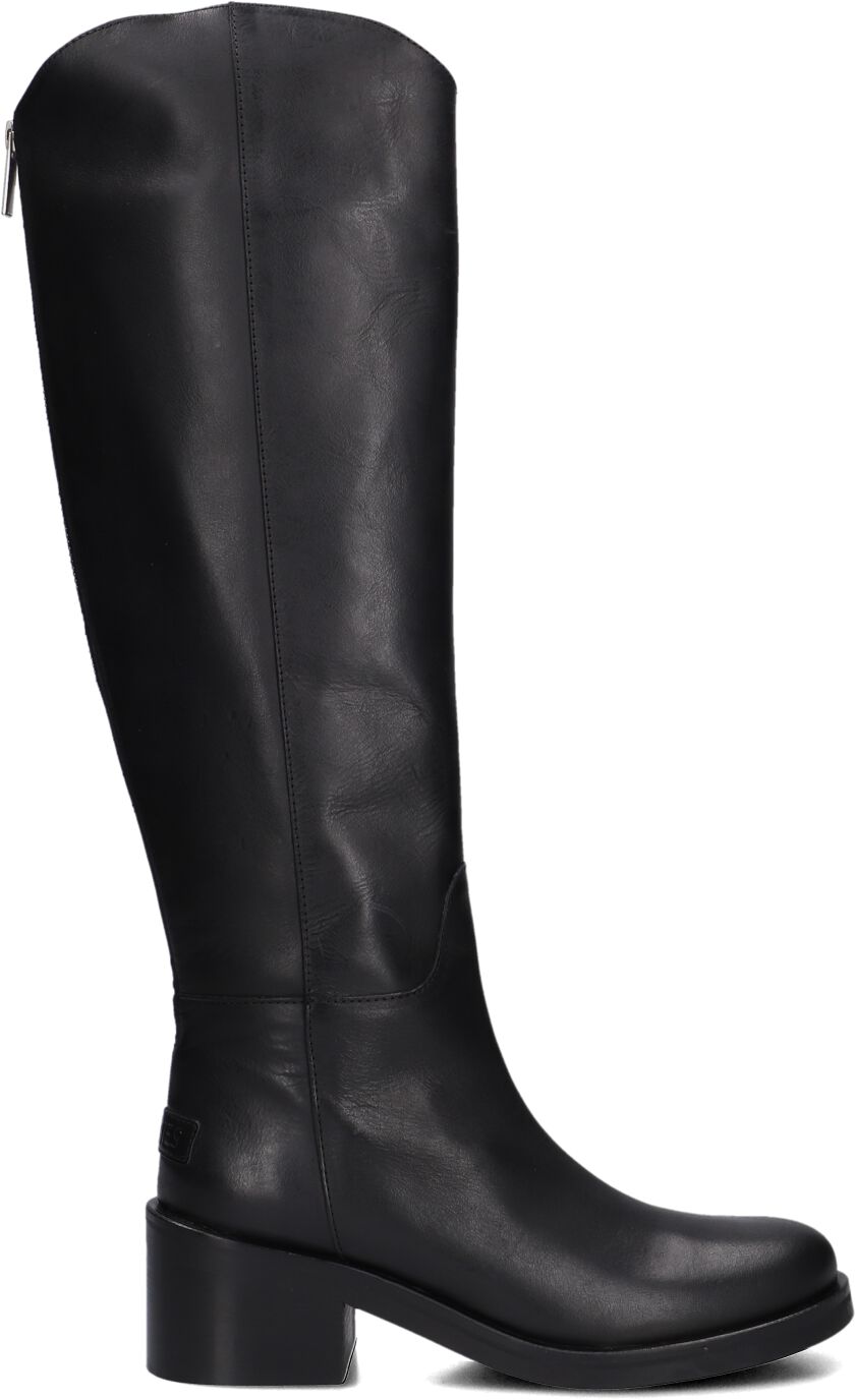 Shabbies Hoge Laarzen Dames Lakey Ride, Maat: 38, Materiaal: Leer, Kleur: Zwart