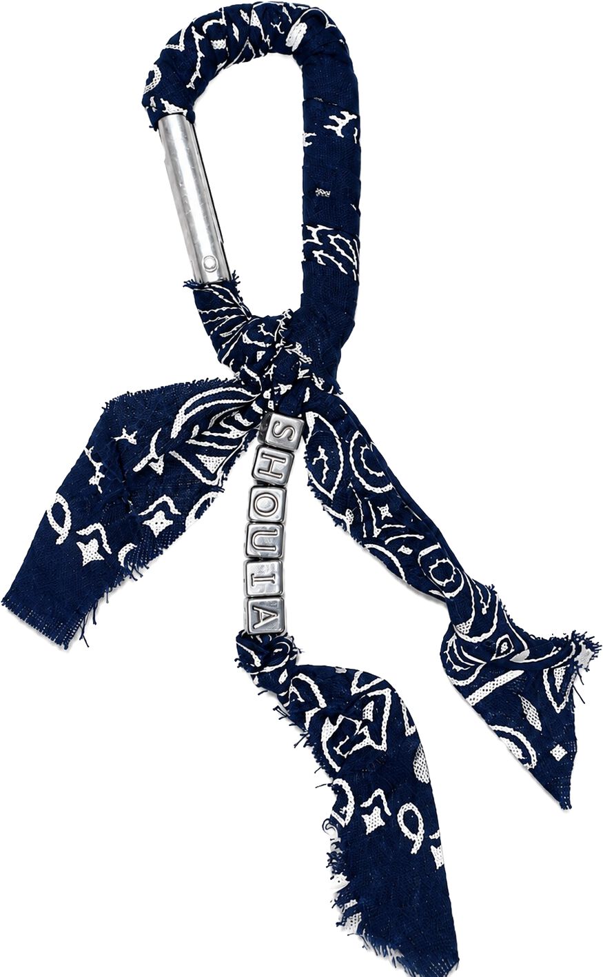Dames Mousqueton Bandana, Kleur: Donkerblauw afbeelding