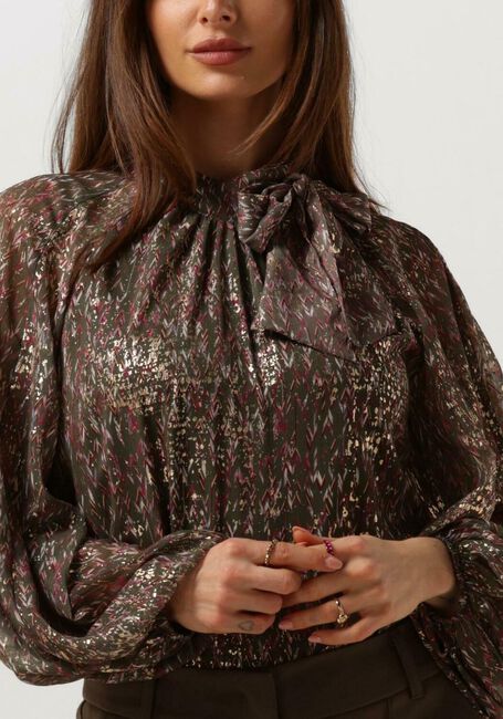 Multi SUMMUM Blouses TOP ARROW FOIL PRINT - large