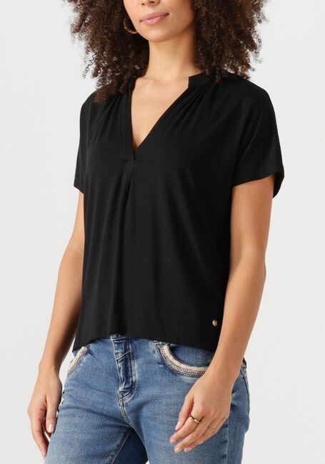 Zwarte MOS MOSH Top SHIRA TEE - large