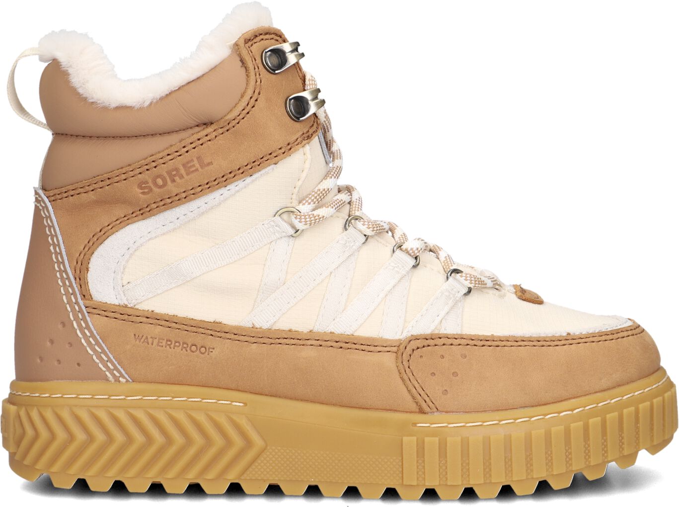 Sorel Veterboots Dames Ona Ave Trek Boot Dames, Maat: 37, Materiaal: Nylon, Kleur: Wit