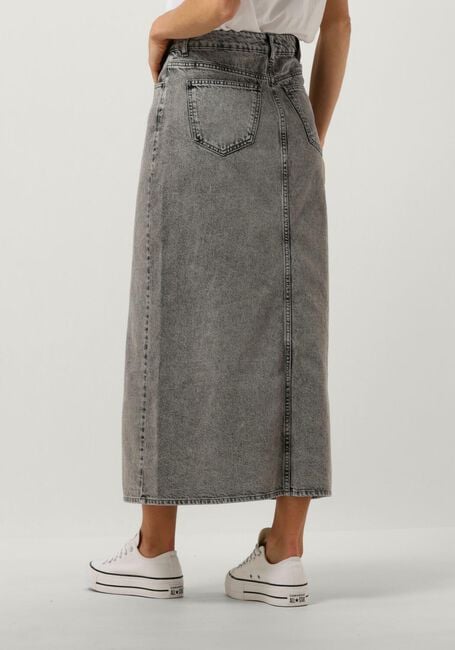 Grijze CO'COUTURE Maxirok VIKA ASYM SLIT SKIRT - large