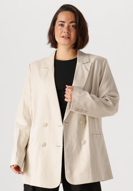 Gebroken wit GESTUZ Blazer ELARAHGZ LINEN BLAZER - large