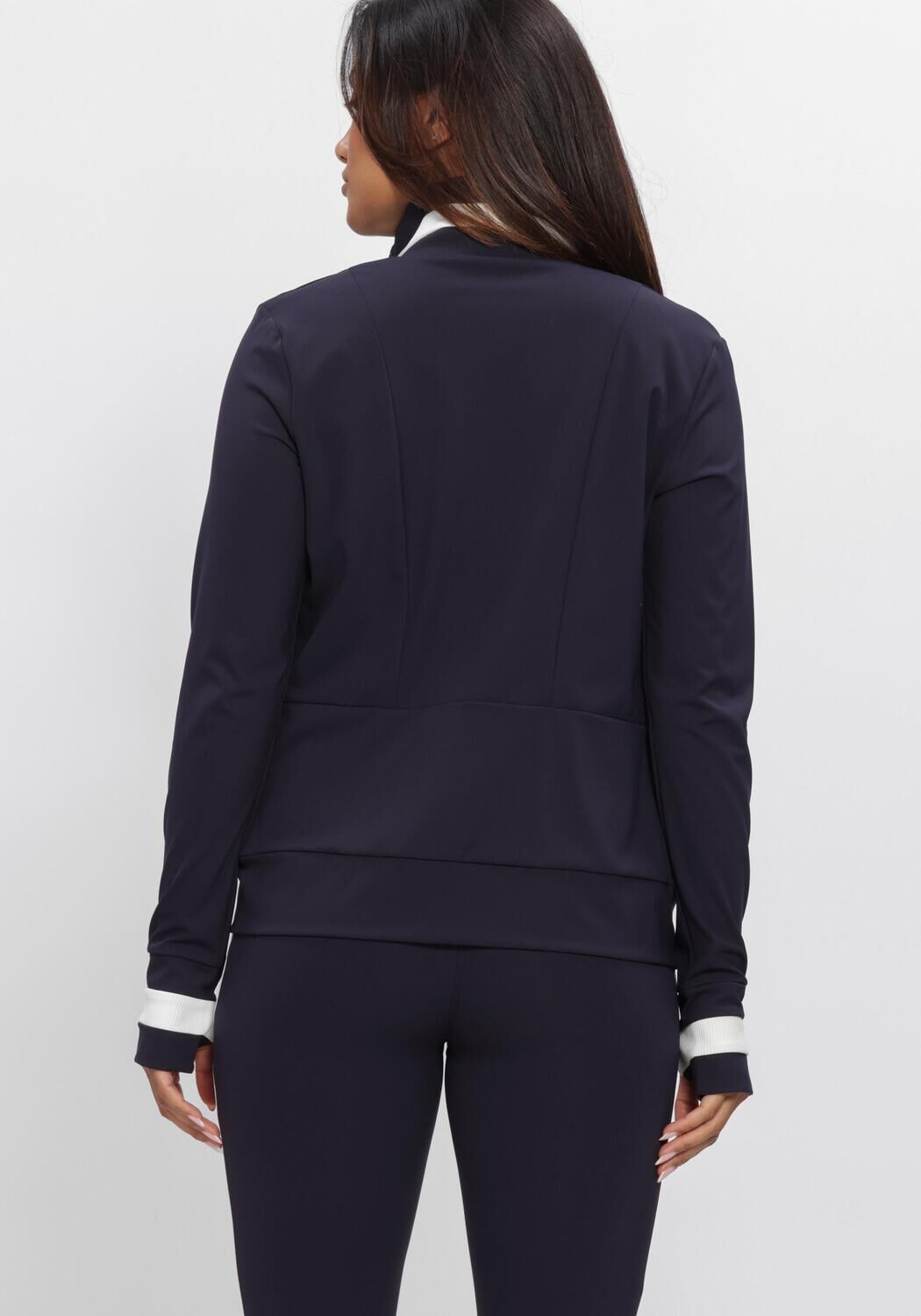 Donkerblauwe HOUSE OF GRAVITY Sportvesten PERFORMANCE JACKET - large