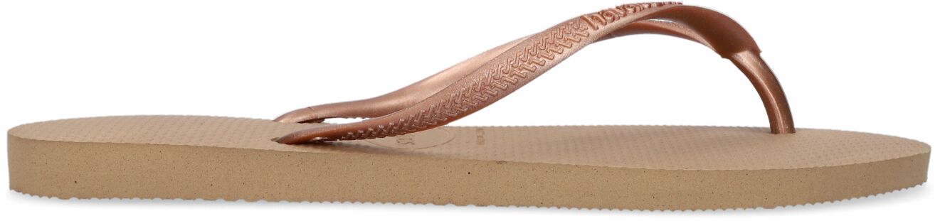Havaianas Teenslippers Dames Slim Woman, Maat: 41, Materiaal: Rubber, Kleur: Rosegoud