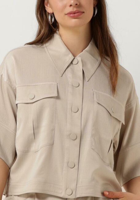 Beige COPENHAGEN MUSE Blouse CMVIANNA-SHIRT - large