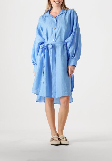 Blauwe GREEK ARCHAIC KORI Midi jurk 130463 - large