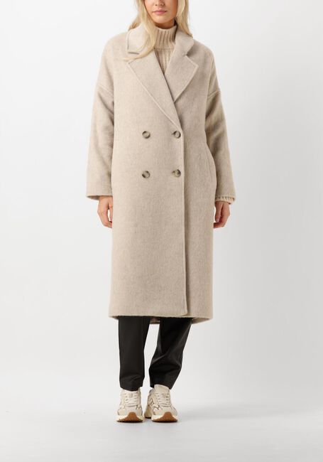 Beige DANTE6 Mantel GILA WOOL COAT - large