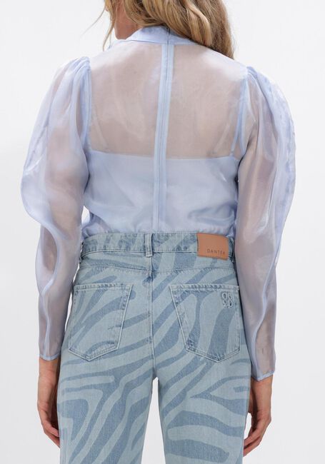 Blauwe DANTE6 Blouses OCEAN PUFFY SLEEVE TOP - large