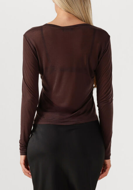 Bruine ANINE BING Tops & T-shirts SYLVIE LONG SLEEVE TEE - large