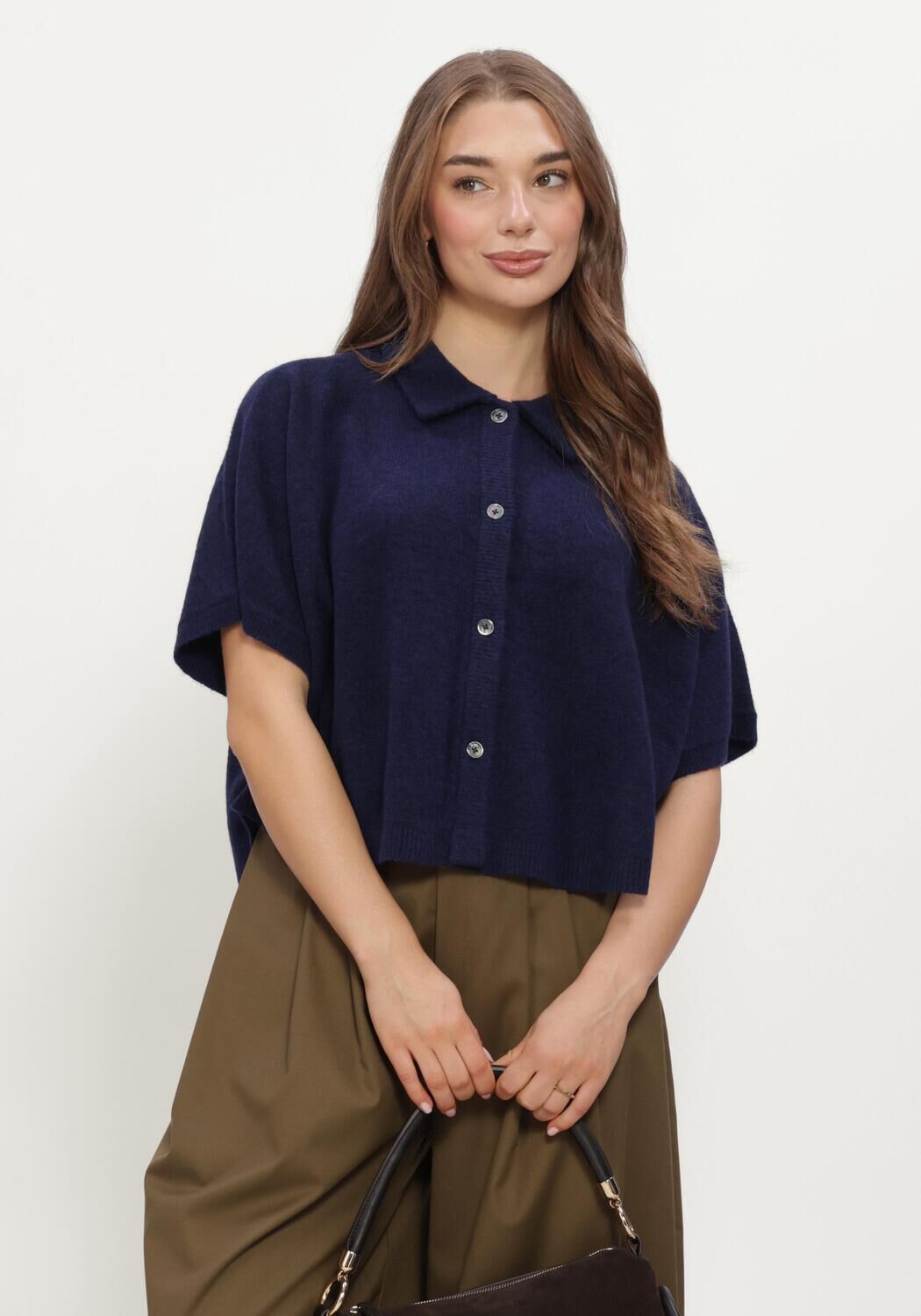 Ruby Tuesday Ruby Tuesday Trui Dames Velya Knitted Coll Top