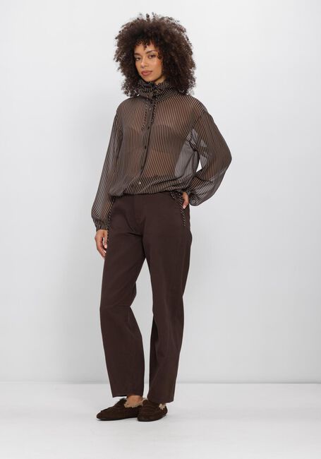 Bruine DANTE6 Wijde broek BRAVE BARREL LEG JEANS - large