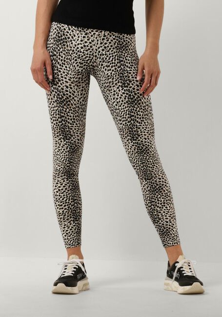 Bruine DEBLON SPORTS Legging CLASSIC LEGGINGS HIGH WAISTBAND - large