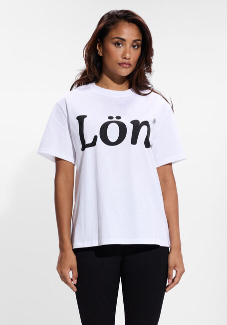 Witte MARGAUX LONNBERG T-shirt LILY TSHIRT - large
