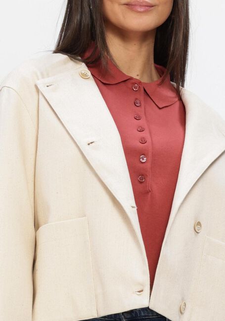 Beige PENN & INK Gewatteerde jas JACKET - large